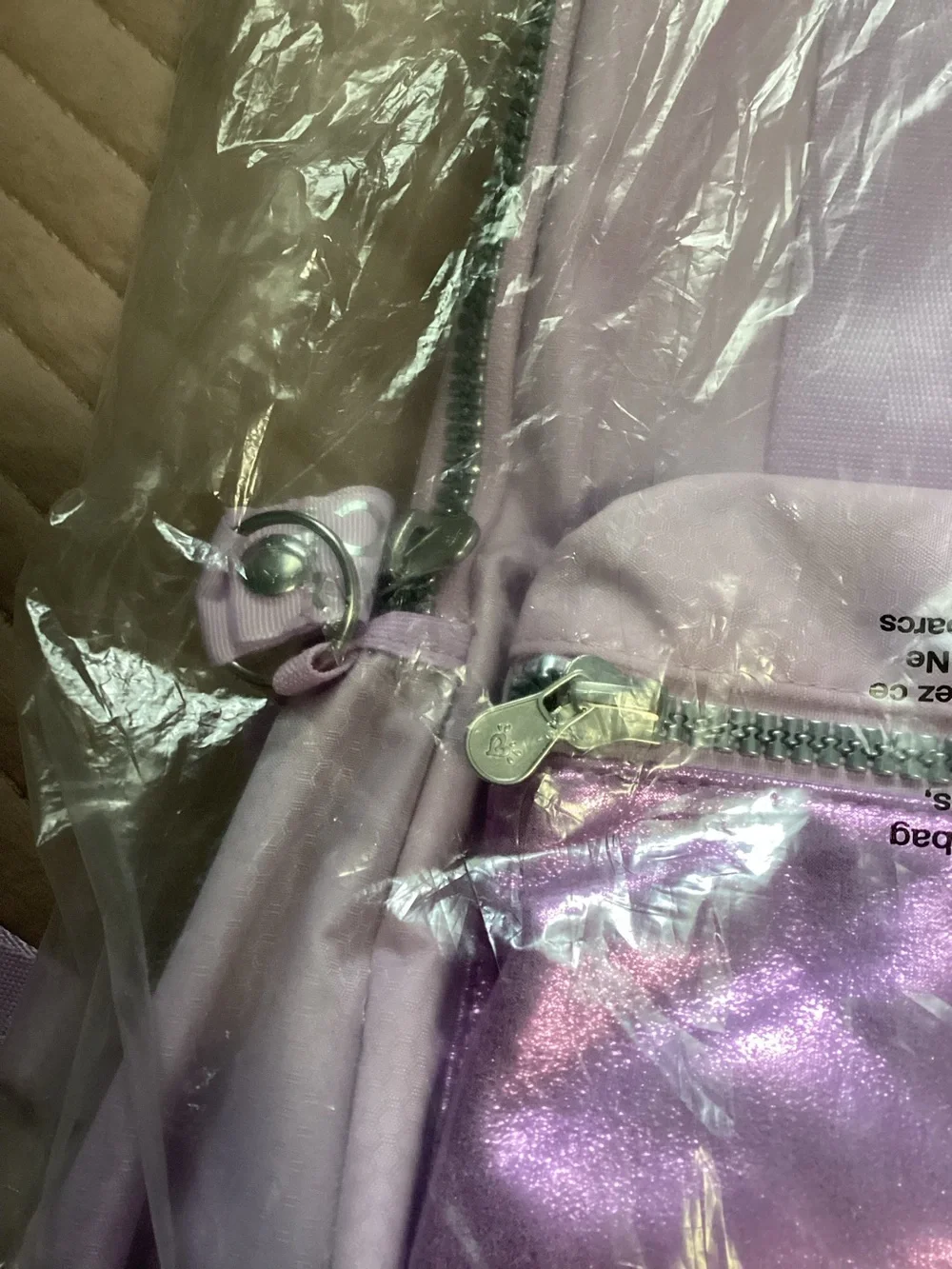 Kids Lavender Backpack and Lunch Bag Set - Purple